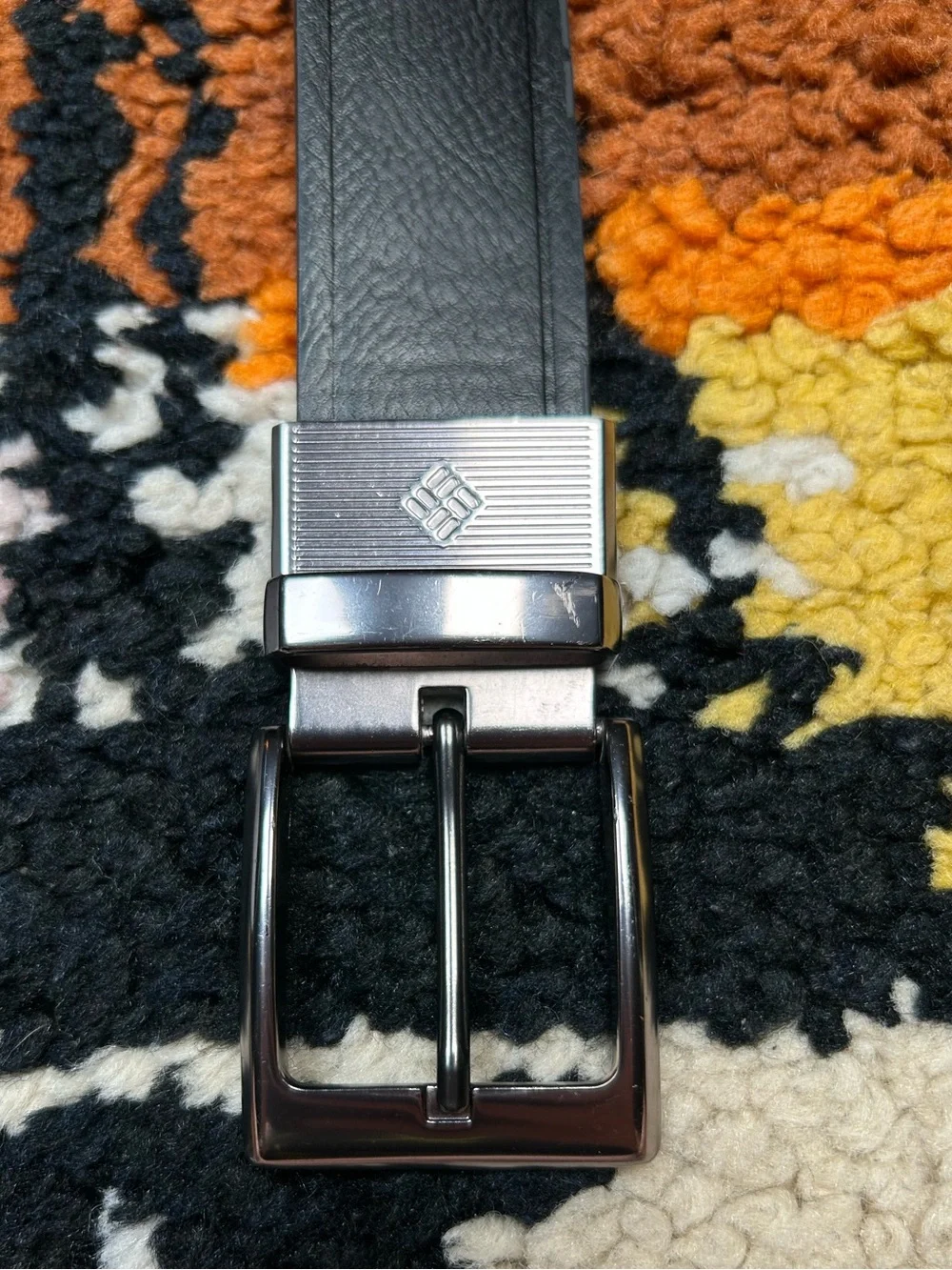COLUMBIA, reversible leather belt!!